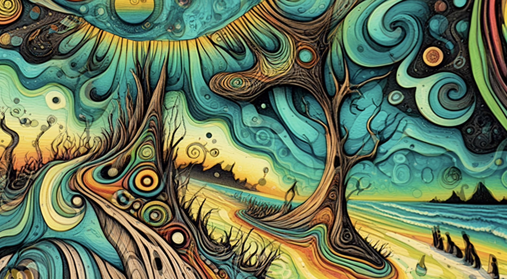 Psychedelic screensavers for tripping